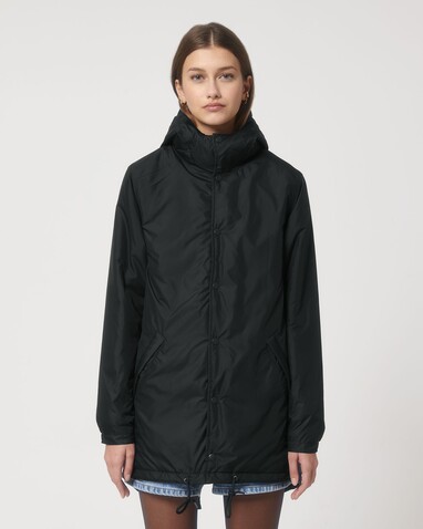 Padded Parker - Der Unisex-Parka wattiert - Black - XXS bedrucken, Art.-Nr. STJU841C0022S Padded Parker - Der Unisex-Parka wattiert - Black - XXS bedrucken, Art.-Nr. STJU841C0022S