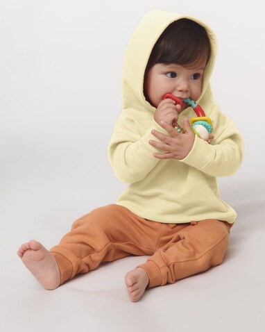 Baby Cruiser - Der Iconic Baby-Hoodie - Butter - 24-36 m/92-98cm bedrucken, Art.-Nr. STSB919C078B5