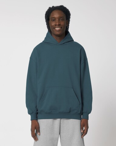 Cooper Dry - Der Boxy Unisex-Hoodie mit trockenem Griff - Stargazer - XXS bedrucken, Art.-Nr. STSU797C7022S