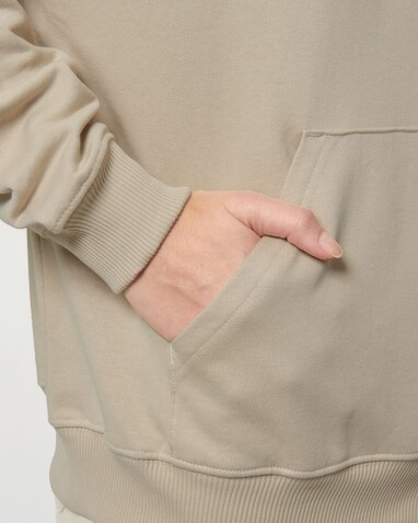 Cooper Dry - Der Boxy Unisex-Hoodie mit trockenem Griff - Desert Dust - XL bedrucken, Art.-Nr. STSU797C0281X