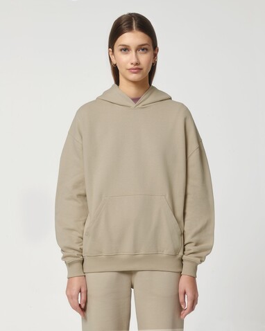 Cooper Dry - Der Boxy Unisex-Hoodie mit trockenem Griff - Desert Dust - S bedrucken, Art.-Nr. STSU797C0281S