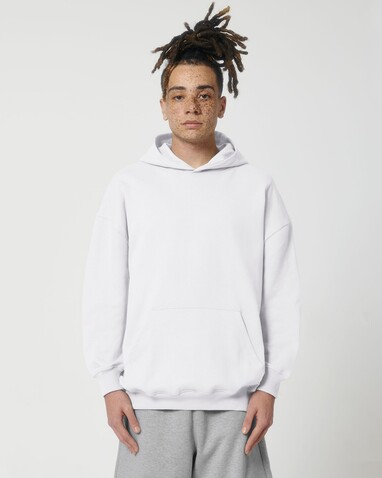 Cooper Dry - Der Boxy Unisex-Hoodie mit trockenem Griff - White - L bedrucken, Art.-Nr. STSU797C0011L Cooper Dry - Der Boxy Unisex-Hoodie mit trockenem Griff - White - L bedrucken, Art.-Nr. STSU797C0011L