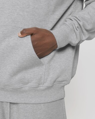 Cooper Dry - Der Boxy Unisex-Hoodie mit trockenem Griff - Heather Grey - M bedrucken, Art.-Nr. STSU797C2501M Cooper Dry - Der Boxy Unisex-Hoodie mit trockenem Griff - Heather Grey - M bedrucken, Art.-Nr. STSU797C2501M