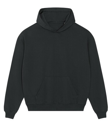 Cooper Dry - Der Boxy Unisex-Hoodie mit trockenem Griff - Black - S bedrucken, Art.-Nr. STSU797C0021S