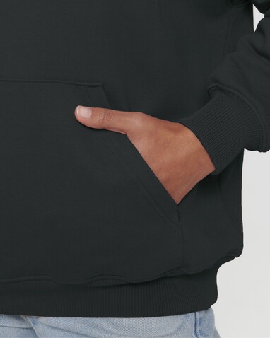Cooper Dry - Der Boxy Unisex-Hoodie mit trockenem Griff - Black - XXL bedrucken, Art.-Nr. STSU797C0022X