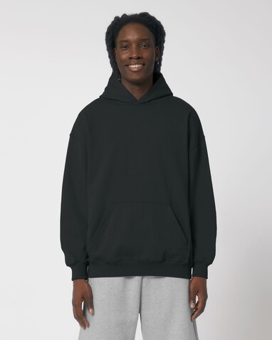 Cooper Dry - Der Boxy Unisex-Hoodie mit trockenem Griff - Black - XXL bedrucken, Art.-Nr. STSU797C0022X