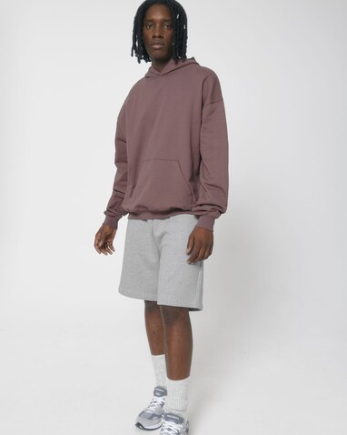 Cooper Dry - Der Boxy Unisex-Hoodie mit trockenem Griff - Kaffa Coffee - XXS bedrucken, Art.-Nr. STSU797C0852S