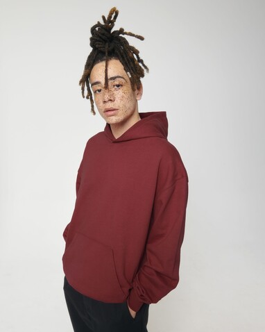 Cooper Dry - Der Boxy Unisex-Hoodie mit trockenem Griff - Red Earth - XS bedrucken, Art.-Nr. STSU797C086XS Cooper Dry - Der Boxy Unisex-Hoodie mit trockenem Griff - Red Earth - XS bedrucken, Art.-Nr. STSU797C086XS