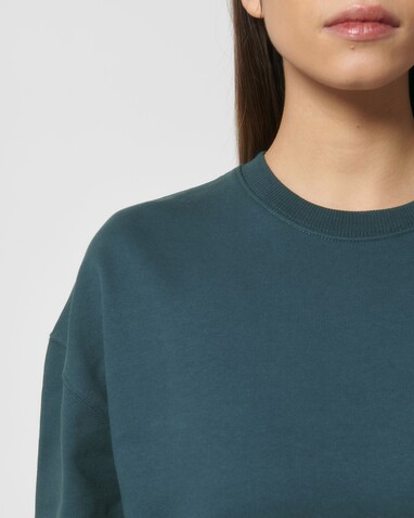 Ledger Dry - Das Boxy Rundhals-Unisex-Sweatshirt mit trockenem Griff - Stargazer - XL bedrucken, Art.-Nr. STSU798C7021X