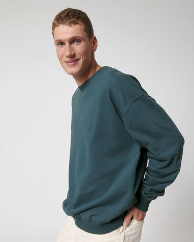 Ledger Dry - Das Boxy Rundhals-Unisex-Sweatshirt mit trockenem Griff - Stargazer - S bedrucken, Art.-Nr. STSU798C7021S