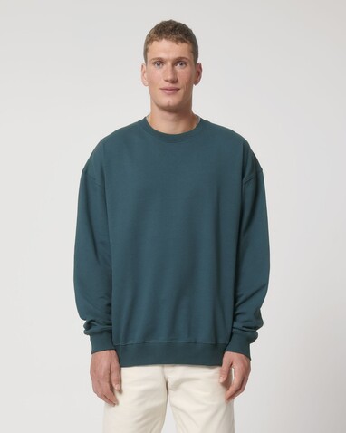 Ledger Dry - Das Boxy Rundhals-Unisex-Sweatshirt mit trockenem Griff - Stargazer - XXL bedrucken, Art.-Nr. STSU798C7022X