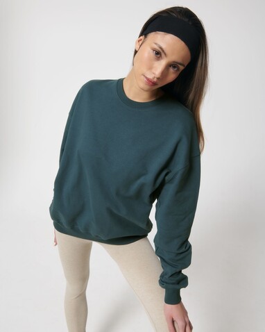 Ledger Dry - Das Boxy Rundhals-Unisex-Sweatshirt mit trockenem Griff - Stargazer - S bedrucken, Art.-Nr. STSU798C7021S