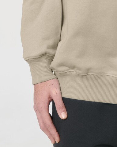Ledger Dry - Das Boxy Rundhals-Unisex-Sweatshirt mit trockenem Griff - Desert Dust - XS bedrucken, Art.-Nr. STSU798C028XS