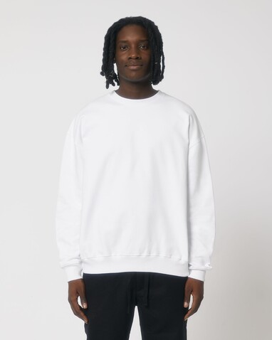 Ledger Dry - Das Boxy Rundhals-Unisex-Sweatshirt mit trockenem Griff - White - XL bedrucken, Art.-Nr. STSU798C0011X Ledger Dry - Das Boxy Rundhals-Unisex-Sweatshirt mit trockenem Griff - White - XL bedrucken, Art.-Nr. STSU798C0011X
