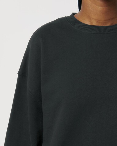 Ledger Dry - Das Boxy Rundhals-Unisex-Sweatshirt mit trockenem Griff - Black - XXL bedrucken, Art.-Nr. STSU798C0022X
