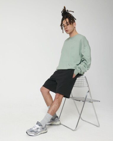 Ledger Dry - Das Boxy Rundhals-Unisex-Sweatshirt mit trockenem Griff - Aloe - XXS bedrucken, Art.-Nr. STSU798C0892S