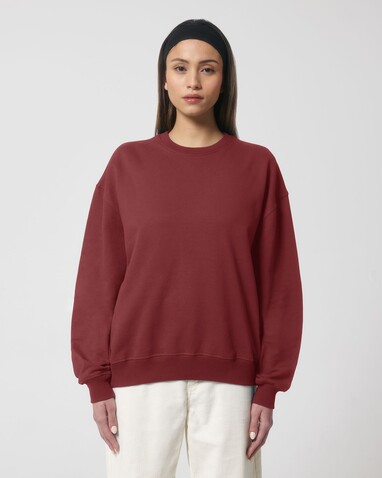 Ledger Dry - Das Boxy Rundhals-Unisex-Sweatshirt mit trockenem Griff - Red Earth - XXS bedrucken, Art.-Nr. STSU798C0862S Ledger Dry - Das Boxy Rundhals-Unisex-Sweatshirt mit trockenem Griff - Red Earth - XXS bedrucken, Art.-Nr. STSU798C0862S