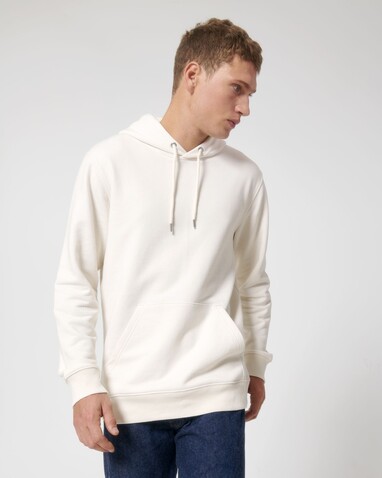 RE-Cruiser - Der Unisex-Hoodie mit trockenem Griff aus recycelter Baumwolle - RE-White - S bedrucken, Art.-Nr. STSU800C6021S RE-Cruiser - Der Unisex-Hoodie mit trockenem Griff aus recycelter Baumwolle - RE-White - S bedrucken, Art.-Nr. STSU800C6021S
