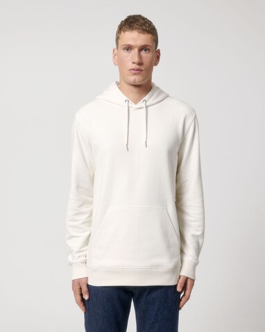 RE-Cruiser - Der Unisex-Hoodie mit trockenem Griff aus recycelter Baumwolle - RE-White - S bedrucken, Art.-Nr. STSU800C6021S RE-Cruiser - Der Unisex-Hoodie mit trockenem Griff aus recycelter Baumwolle - RE-White - S bedrucken, Art.-Nr. STSU800C6021S
