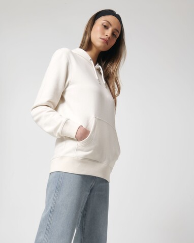 RE-Cruiser - Der Unisex-Hoodie mit trockenem Griff aus recycelter Baumwolle - RE-White - S bedrucken, Art.-Nr. STSU800C6021S RE-Cruiser - Der Unisex-Hoodie mit trockenem Griff aus recycelter Baumwolle - RE-White - S bedrucken, Art.-Nr. STSU800C6021S