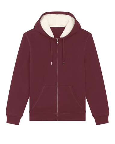 Hygger Sherpa - Der Unisex-Zip-Hoodie mit Sherpa-Futter - Burgundy - XXS bedrucken, Art.-Nr. STSU956C2442S Hygger Sherpa - Der Unisex-Zip-Hoodie mit Sherpa-Futter - Burgundy - XXS bedrucken, Art.-Nr. STSU956C2442S