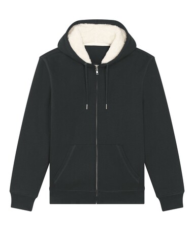 Hygger Sherpa - Der Unisex-Zip-Hoodie mit Sherpa-Futter - Black - XL bedrucken, Art.-Nr. STSU956C0021X Hygger Sherpa - Der Unisex-Zip-Hoodie mit Sherpa-Futter - Black - XL bedrucken, Art.-Nr. STSU956C0021X