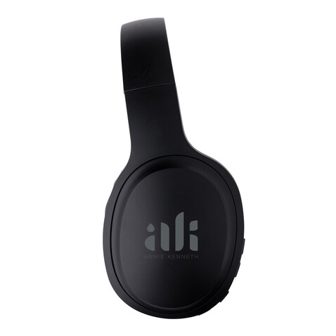 Urban Vitamin Belmont Wireless Kopfhörer schwarz bedrucken, Art.-Nr. P329.761 Urban Vitamin Belmont Wireless Kopfhörer schwarz bedrucken, Art.-Nr. P329.761