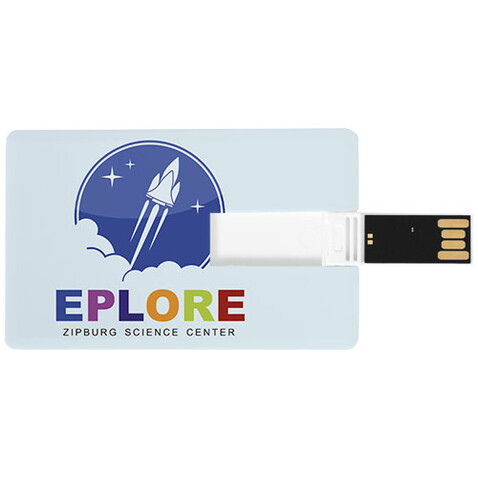 Slim Credit Card USB-Stick, weiss, 1GB bedrucken, Art.-Nr. 1Z30461D Slim Credit Card USB-Stick, weiss, 1GB bedrucken, Art.-Nr. 1Z30461D