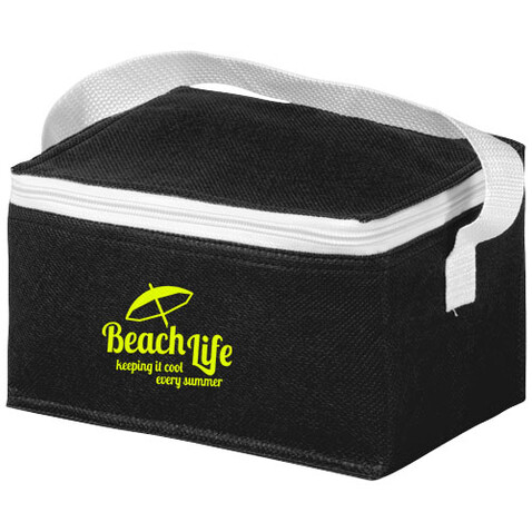 Spectrum Kühltasche für 6 Dosen 4L, schwarz bedrucken, Art.-Nr. 10018207 Spectrum Kühltasche für 6 Dosen 4L, schwarz bedrucken, Art.-Nr. 10018207