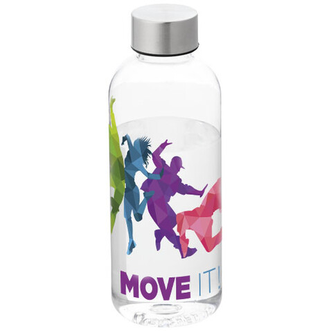 Spring 600 ml Trinkflasche, transparent klar bedrucken, Art.-Nr. 10028901 Spring 600 ml Trinkflasche, transparent klar bedrucken, Art.-Nr. 10028901