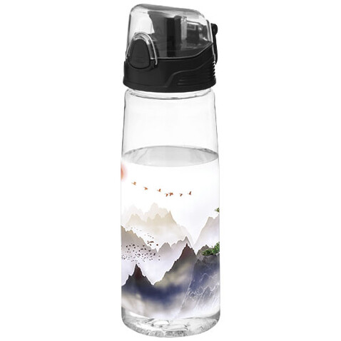 Capri 700 ml Tritan™ Sportflasche, transparent klar bedrucken, Art.-Nr. 10031301 Capri 700 ml Tritan™ Sportflasche, transparent klar bedrucken, Art.-Nr. 10031301