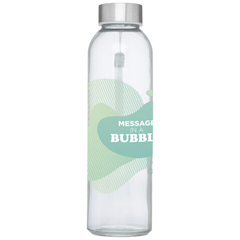 Bodhi 500 ml Glas-Sportflasche, schwarz bedrucken, Art.-Nr. 10065690 Bodhi 500 ml Glas-Sportflasche, schwarz bedrucken, Art.-Nr. 10065690