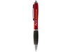Nash Kugelschreiber farbig mit schwarzem Griff, rot, schwarz bedrucken, Art.-Nr. 10608500