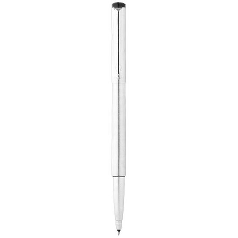 Parker Vector Tintenroller (schwarze Mine), silber bedrucken, Art.-Nr. 10648400