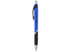 Turbo Kugelschreiber mit Gummigriff, royalblau, schwarz bedrucken, Art.-Nr. 10671300