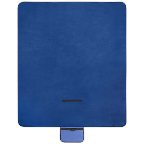 Salvie Picknickdecke aus recyceltem Kunststoff, royalblau bedrucken, Art.-Nr. 11329453 Salvie Picknickdecke aus recyceltem Kunststoff, royalblau bedrucken, Art.-Nr. 11329453