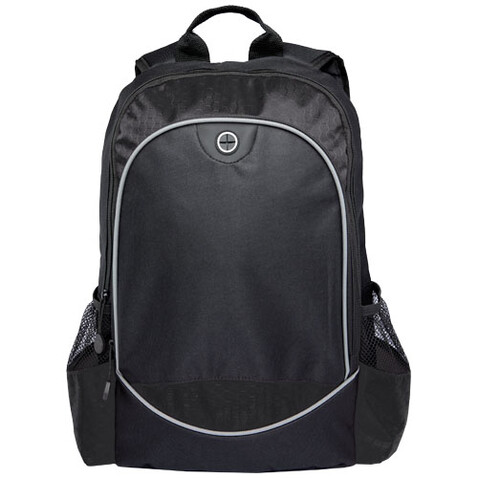 Benton 15" Laptop-Rucksack 15L, schwarz bedrucken, Art.-Nr. 12009300 Benton 15" Laptop-Rucksack 15L, schwarz bedrucken, Art.-Nr. 12009300