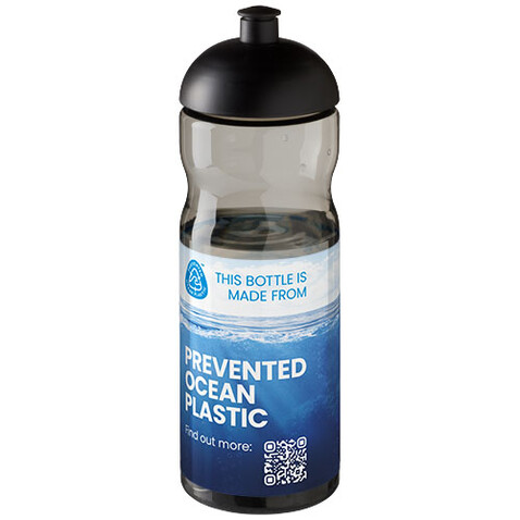H2O Active® Eco Base 650 ml Sportflasche mit Stülpdeckel, charcoal, schwarz bedrucken, Art.-Nr. 21009800 H2O Active® Eco Base 650 ml Sportflasche mit Stülpdeckel, charcoal, schwarz bedrucken, Art.-Nr. 21009800