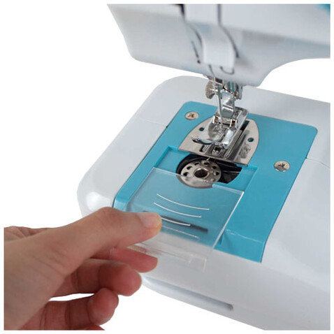Prixton P110 Nähmaschine, blau bedrucken, Art.-Nr. 1PA09352 Prixton P110 Nähmaschine, blau bedrucken, Art.-Nr. 1PA09352