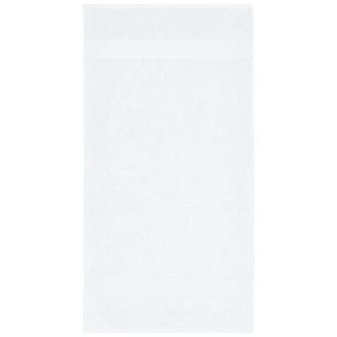Charlotte 450 g/m² Baumwollhandtuch 50 x 100 cm, weiss bedrucken, Art.-Nr. 11700101
