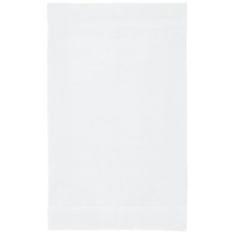 Evelyn 450 g/m² Baumwollhandtuch 100 x 180 cm, weiss bedrucken, Art.-Nr. 11700301