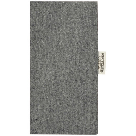 Pheebs 150 g/m² recycelte Tragetasche 7L, heather schwarz bedrucken, Art.-Nr. 12064190 Pheebs 150 g/m² recycelte Tragetasche 7L, heather schwarz bedrucken, Art.-Nr. 12064190