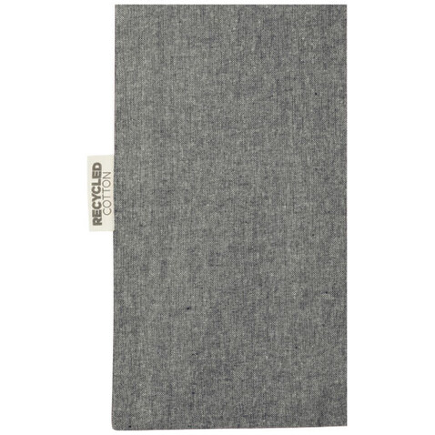 Pheebs 150 g/m² recycelte Tragetasche 7L, heather schwarz bedrucken, Art.-Nr. 12064190 Pheebs 150 g/m² recycelte Tragetasche 7L, heather schwarz bedrucken, Art.-Nr. 12064190