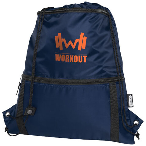 Adventure recycelte isolierter Sportbeutel 9L, navy bedrucken, Art.-Nr. 12064755 Adventure recycelte isolierter Sportbeutel 9L, navy bedrucken, Art.-Nr. 12064755
