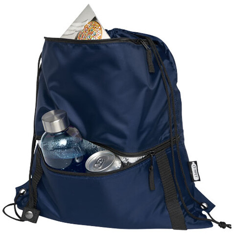 Adventure recycelte isolierter Sportbeutel 9L, navy bedrucken, Art.-Nr. 12064755 Adventure recycelte isolierter Sportbeutel 9L, navy bedrucken, Art.-Nr. 12064755