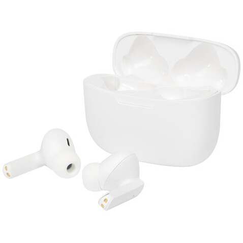Essos 2.0 True Wireless Auto-Pair-Ohrhörer mit Etui, weiss bedrucken, Art.-Nr. 12429001