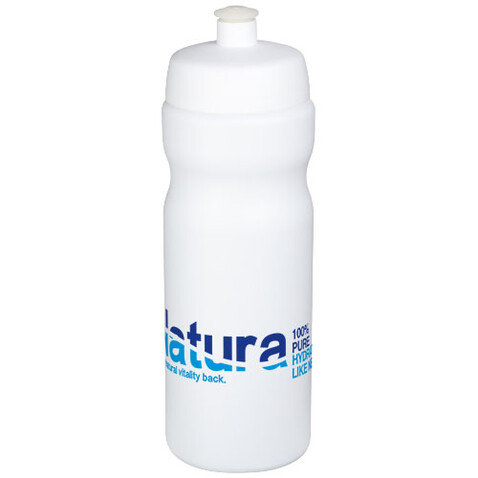 Baseline® Plus 650 ml Sportflasche, weiss bedrucken, Art.-Nr. 22020101