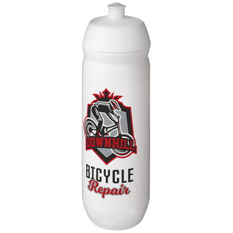 HydroFlex™ 750 ml Squeezy Sportflasche, weiss bedrucken, Art.-Nr. 22030101 HydroFlex™ 750 ml Squeezy Sportflasche, weiss bedrucken, Art.-Nr. 22030101