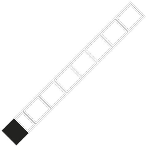 RFX™ 43,5 cm reflektierendes PVC Band, weiss bedrucken, Art.-Nr. 1PR05301 RFX™ 43,5 cm reflektierendes PVC Band, weiss bedrucken, Art.-Nr. 1PR05301