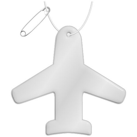 RFX™ H-09 Reflektierender PVC-Anhänger Flugzeugs, weiss bedrucken, Art.-Nr. 1PR08001 RFX™ H-09 Reflektierender PVC-Anhänger Flugzeugs, weiss bedrucken, Art.-Nr. 1PR08001